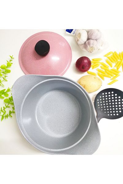 Badraig Granite Cookware Set 6 Pieces 20 24 26 cm