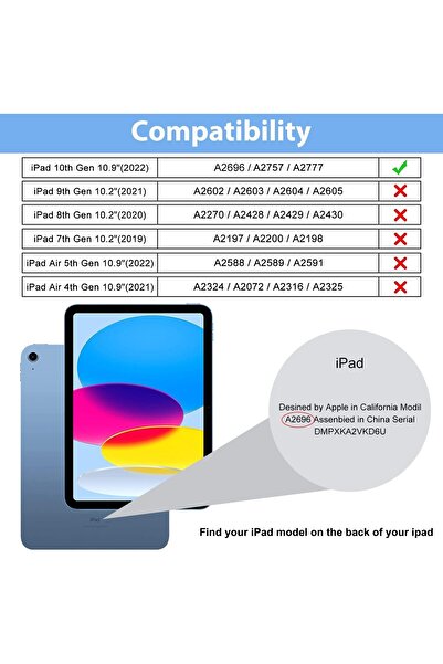 HYX 2-Pack Tempered Glass Screen Protector for iPad 10th Gen (10.9-inch, 2022)