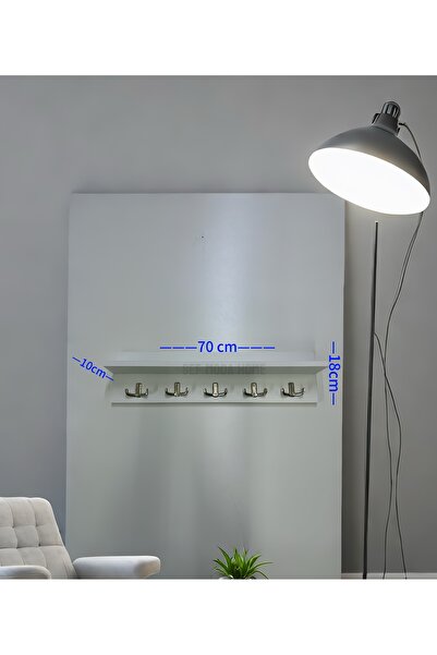 Sef moda Seffy  duvar askısı, portmanto , vestiyer Mdf’lam beyaz