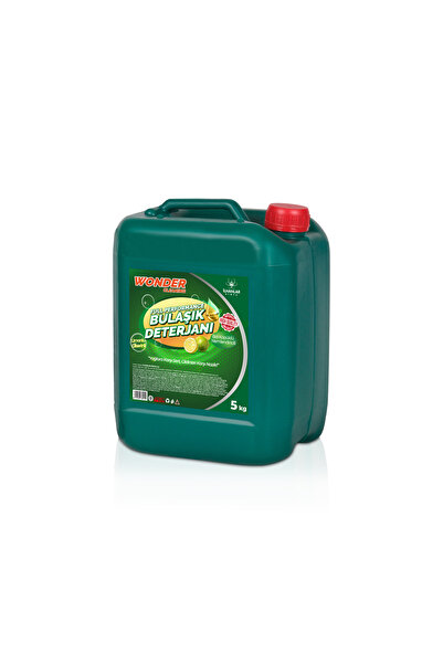 Wonder Cleaning Elde Bulaşık Deterjanı Limonlu Ferahlık ve Gliserinli 5 Kg