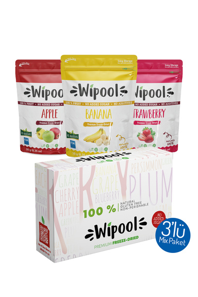 wipool organic discover the healthy life Dondurularak Kurutulmuş Freeze Dried...