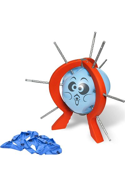 AWH Boom Boom Balloon Board Game, Fun Family Game, Pop the Balloon Without Triggering It (6021932)
