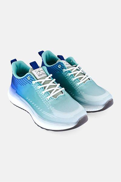 Crosshatch Men Azra Lace Up Outdoor Shoes, Blue