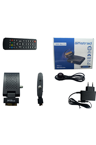 Amstrad 1090 Mini Fta Sd Scartlı Uydu Alıcısı