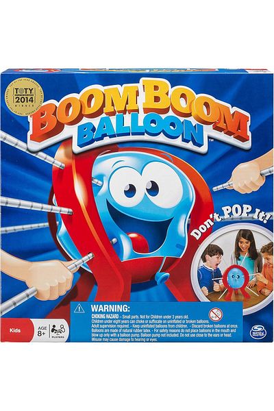 AWH Boom Boom Balloon Board Game, Fun Family Game, Pop the Balloon Without Triggering It (6021932)