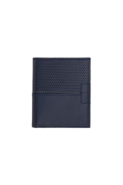 U.S. Polo Assn. ΒΑΣΗ. POLO ASSN. 24013-24014-24615 Χακί Δερμάτινη θήκη για πορτοφόλι - Navy Blue