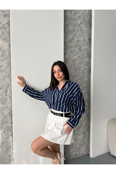 Ekim Store Μίνι σορτς φούστα με ζώνη New Season