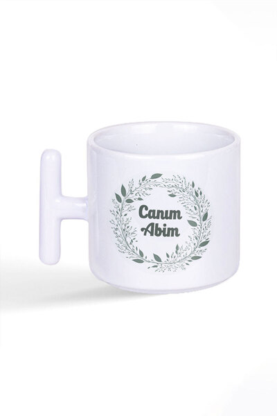 qoeuyl boutique كوب لاتيه مطبوع عليه هدية عيد ميلاد أخي العزيز مع مقبض على شك...