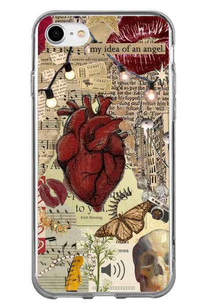 TechTree حافظة سيليكون شفافة متوافقة مع هاتف iPhone 6 - 6s Vampire Diaries Vi...