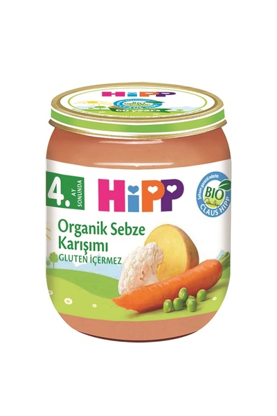 Hipp Organik Sebze Karışımı 125 Gr