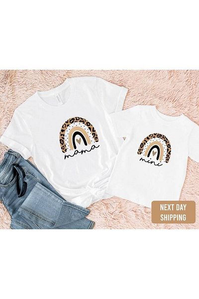 Pink Sky T-shirt Mother and Daughter (ADDY TO 2 BASKETS TO MAKE SINGLE PRODUCT COMBIN)