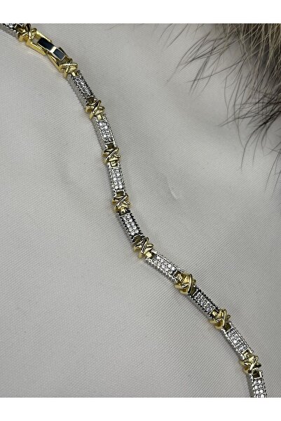 Trinidad Çelik Xox Taşlı Bileklik