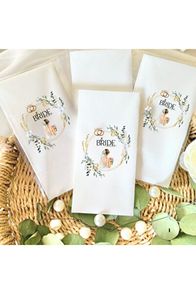 Lion Baskı ve Organizasyon Bride baskılı Peçete 20 Adet