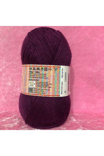 Tunç Çadır Gunmetal Amigurumi Orgi Yarn 100 Gr 200 m 100% Acrylic