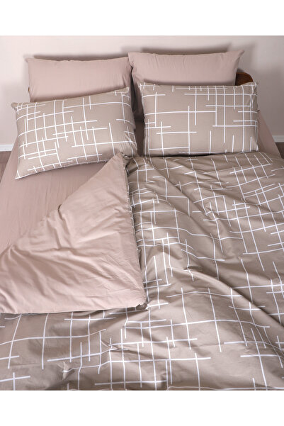 Sleepology طقم غطاء لحاف فردي 100% قطن