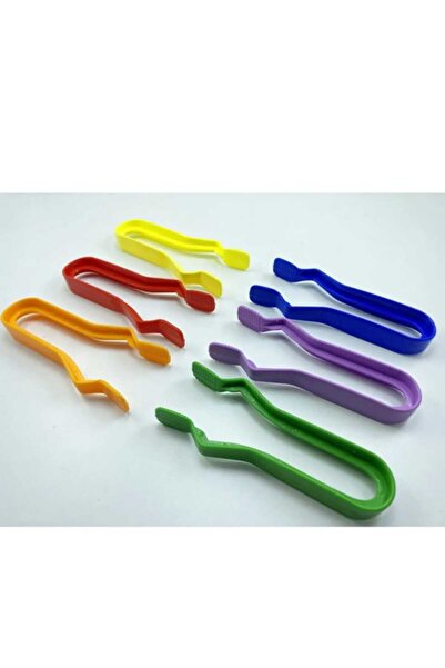 Trainer Transfer Tweezers Plastic Tongs Transfer Set Tweezers (6PCS)