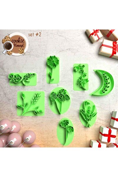 CookieKonsept Kalupi od polimerne gline - set pečata