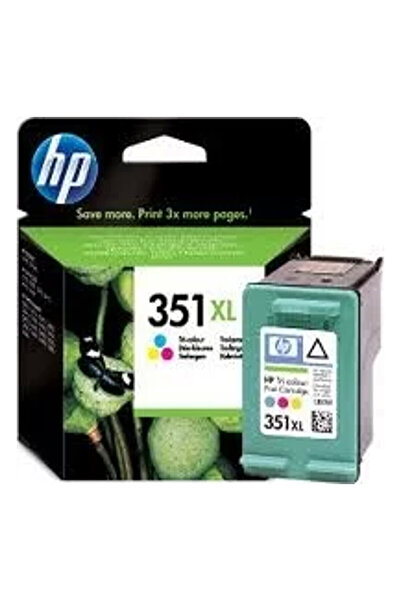 HP CB338EE (351XL) UC RENKLI YUKSEK KAPASITELI MUREKKEP KARTUSU 580 SAYFA