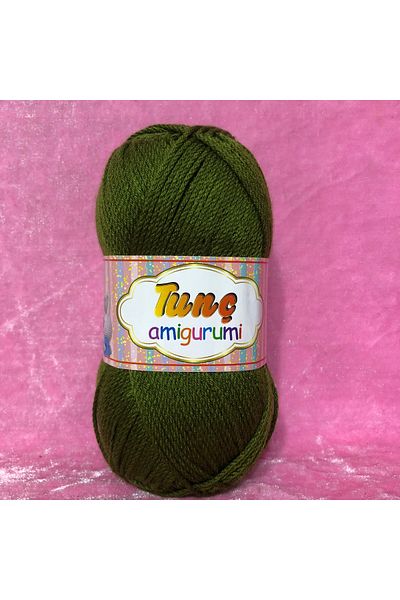 Tunç Çadır Gunmetal Amigurumi Knitting Rope 100 Grams 200 Meters O/O 100 Micro Acrylic