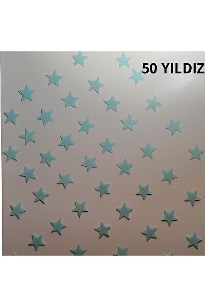 Mawrond Gece Çok Parlamayan Az Fosforlu, Yeşil Renkli, Tavan, Duvar, Pano Süs...