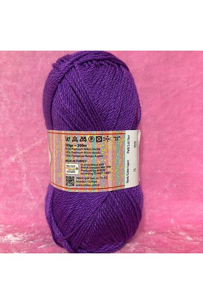 Tunç Çadır Gunmetal Amigurumi Knitting Rope 100 Grams 200 Meters O/O 100 Micro Acrylic