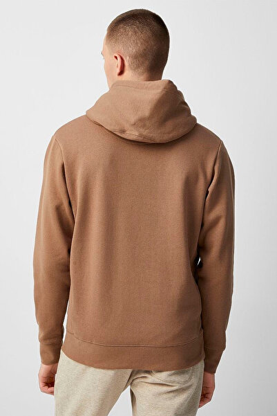 Superlife Ανδρικό φούτερ με κουκούλα, άνετο και χοντρό, με εσωτερικό φλις, 3 κλωστές, spr25sw55