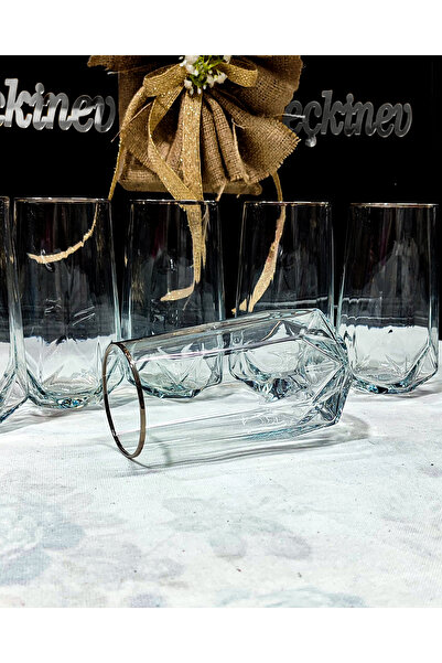 SEÇKİNEV Alya Real Platinum (Bright Silver) Water Cup 460Cc