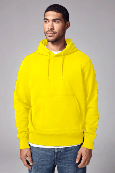 Superlife Ανδρικό φούτερ με κουκούλα, άνετο και χοντρό, με εσωτερικό φλις, 3 κλωστές, spr25sw55