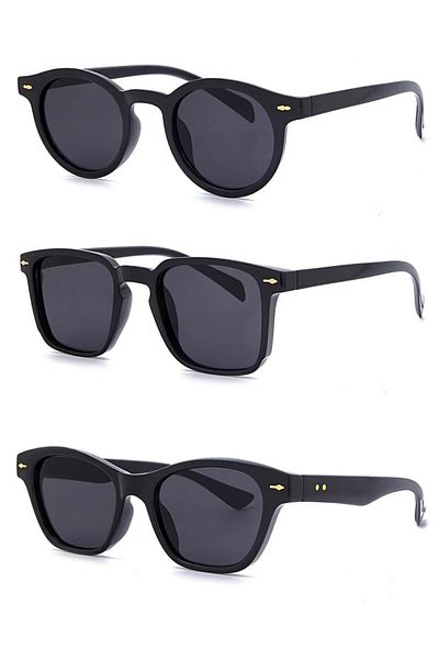 Nilu Moda UNISEX 3-PACK SUNGLASSES