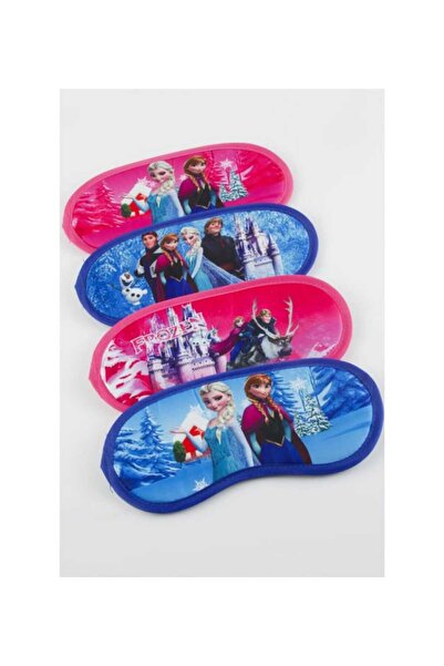 Eva Rose 1 Adet Trend Kız Çocuk Yıkanabilir Pamuklu Uyku Maskesi Işık Önleyic...