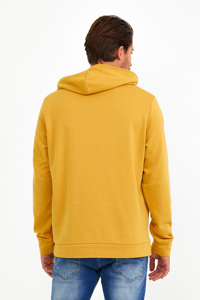 Superlife Ανδρικό φούτερ με κουκούλα, άνετο και χοντρό, με εσωτερικό φλις, 3 κλωστές, spr25sw55