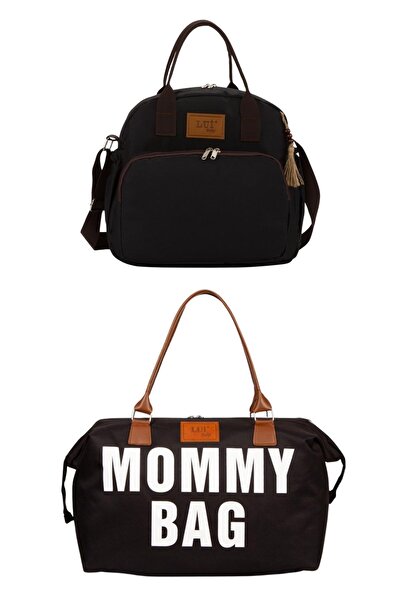 Lui Baby Anne Bebek Bakım Sırt ve Mommy Bag Omuz Çantası 2'li Set
