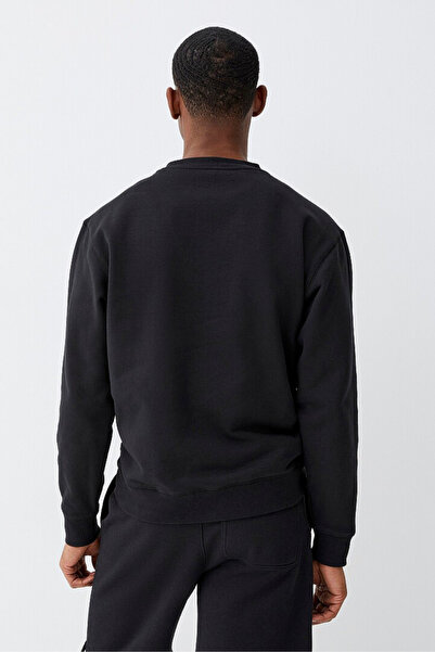 Superlife Men's Crew Neck Comfortable Fit 3 Yarn Inner Fleece Thick Sweatshirt Spr25Sw36