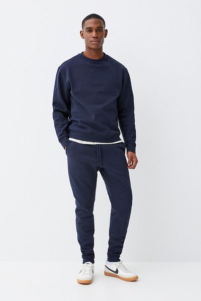 Superlife Ανδρικό φούτερ Superlife Crew Neck - Comfortable Fit 3 Thread Fleece Fleece