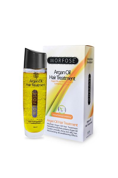 Morfose Anti-Frizz Argan Oil That Makes Volume and Makes It Easy to Shape 100 ml