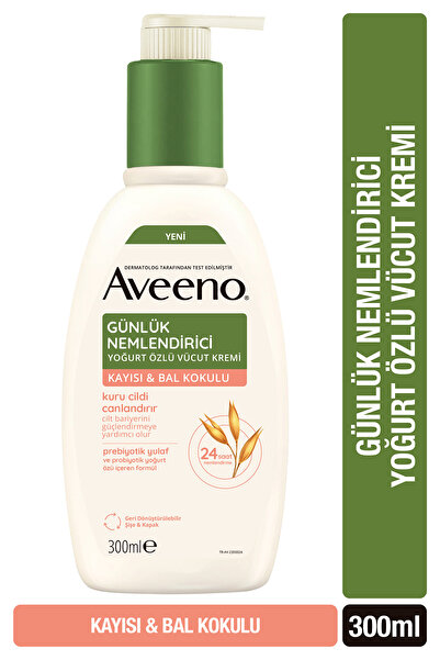 AVEENO Nemsiz Ciltler İçin Onarıcı Besleyici ve Nemlendirici Vücut Kremi 300 ML