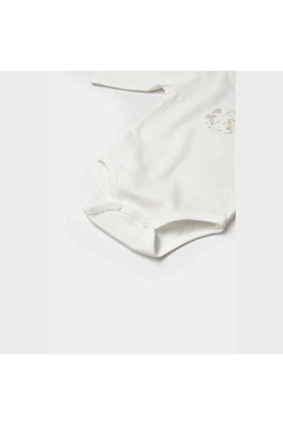 Bibaby Biorganic Penguin Club Baby Body 56003 Ecru Gray