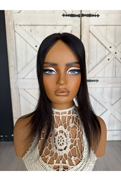 Suzan Peruk Tül Tepelik Tamamen Doğal Gerçek insan saçı.Hava alır ince ve en ...