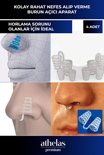 Athelas Horlama Engelleyici Rahat Gece Nefes Aldıran İyi Uyutan Kaliteli Sağl...