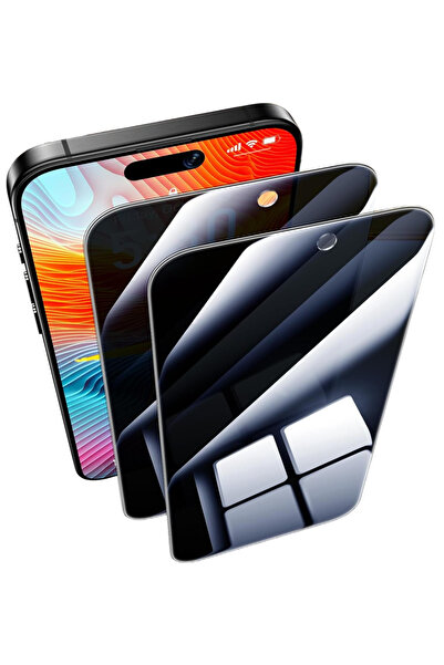 Evax (2 ADET SHIELD HAYALET) Iphone 15 Plus Uyumlu Hayalet Tam Kaplayan Shiel...