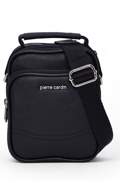 Pierre Cardin Black-Rölax Men's Messenger Bag 01Pc001416
