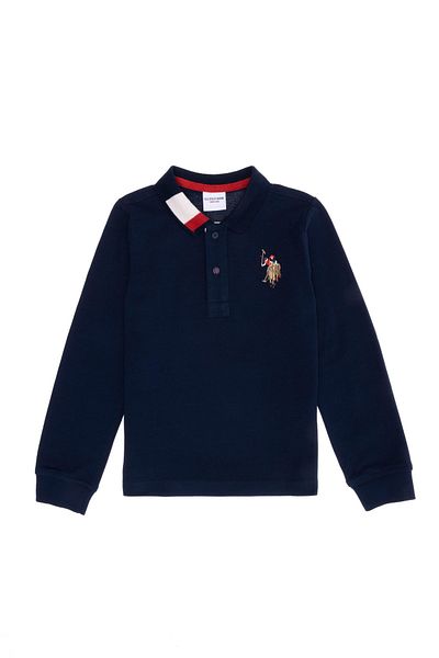 U.S. Polo Assn. Boy's Navy Basic Sweatshirt