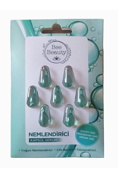 GRATİS Nemlendirici Kapsül Serum 7 Günlük Kür Badem Yağı Macadamıa Yağı Argan...