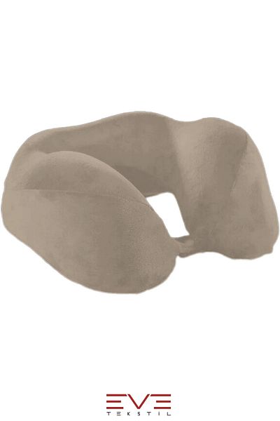 Eve Tekstil Visco Orthopedic Neck Pillow - Travel Hypoallergenic Pillow, 8 Different Colors