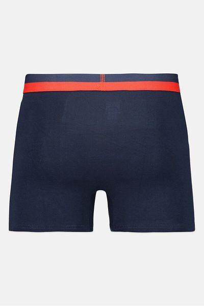Tapout Men 3 Pack Brand Logo Boxer Brief, Navy