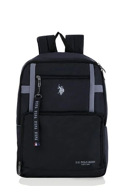 U.S. Polo Assn. Πόλο Ασν. Μαύρο Unisex Backpack - Plçan23097