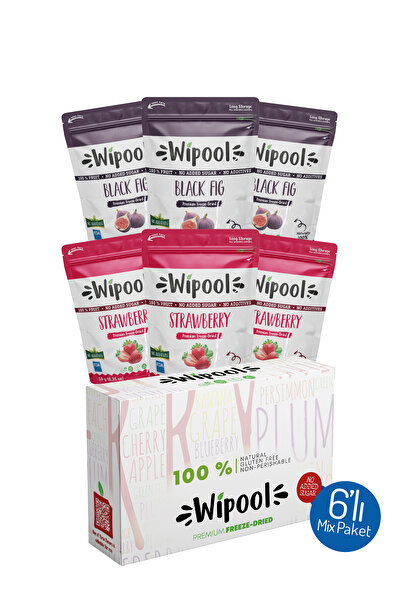 wipool organic discover the healthy life Dondurularak Kurutulmuş Doğal Meyve ...