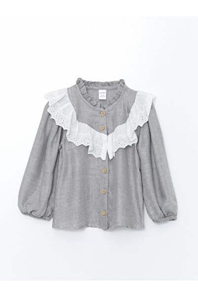 LC Waikiki Lcwk Long Sleeve Shirt for Girls