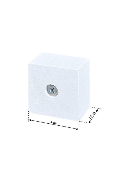 X-Perk Mobilya Sandalye Masa Ünite Kanepe Koltuk Ahşap Ayak Yükseltici Ağaç Takoz Boy 25 Mm En 4x4 Cm