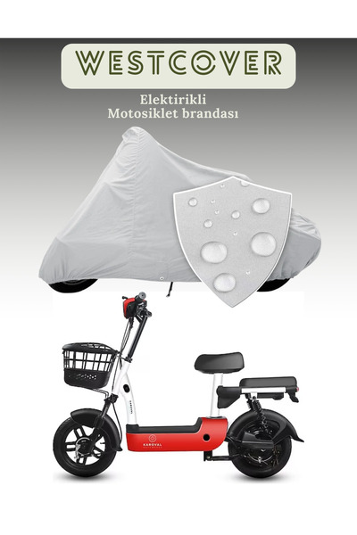 WestCover Karoval Kitty Electric Motorcycle Protection Cover Tarpaulin Luxury...